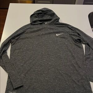 Nike Charcoal Gray Men's Dri-FIT Hoodie